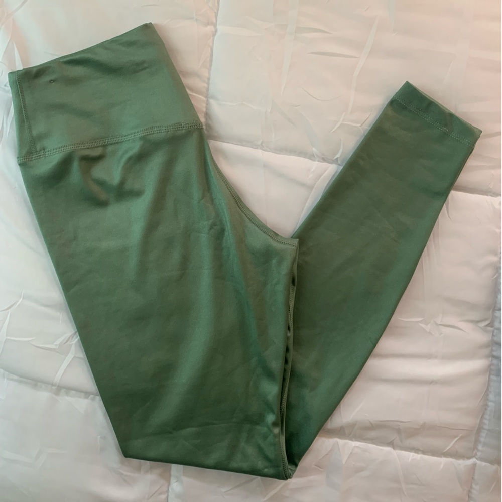 Nike Metallic Green Legginga